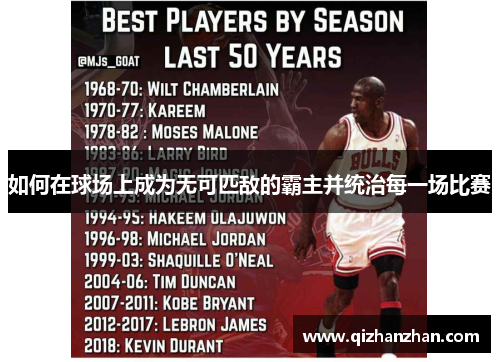 如何在球场上成为无可匹敌的霸主并统治每一场比赛